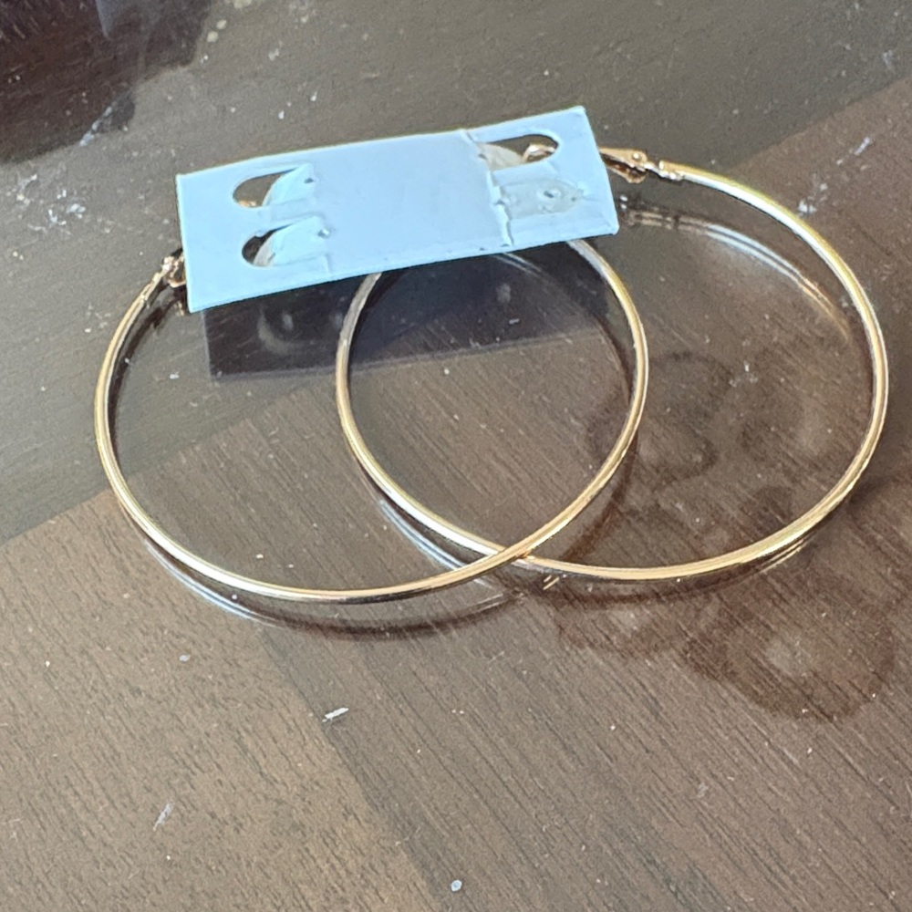 Elegant Gold Hoop Earrings